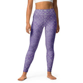 Chenille Charge Texture Yoga Leggings